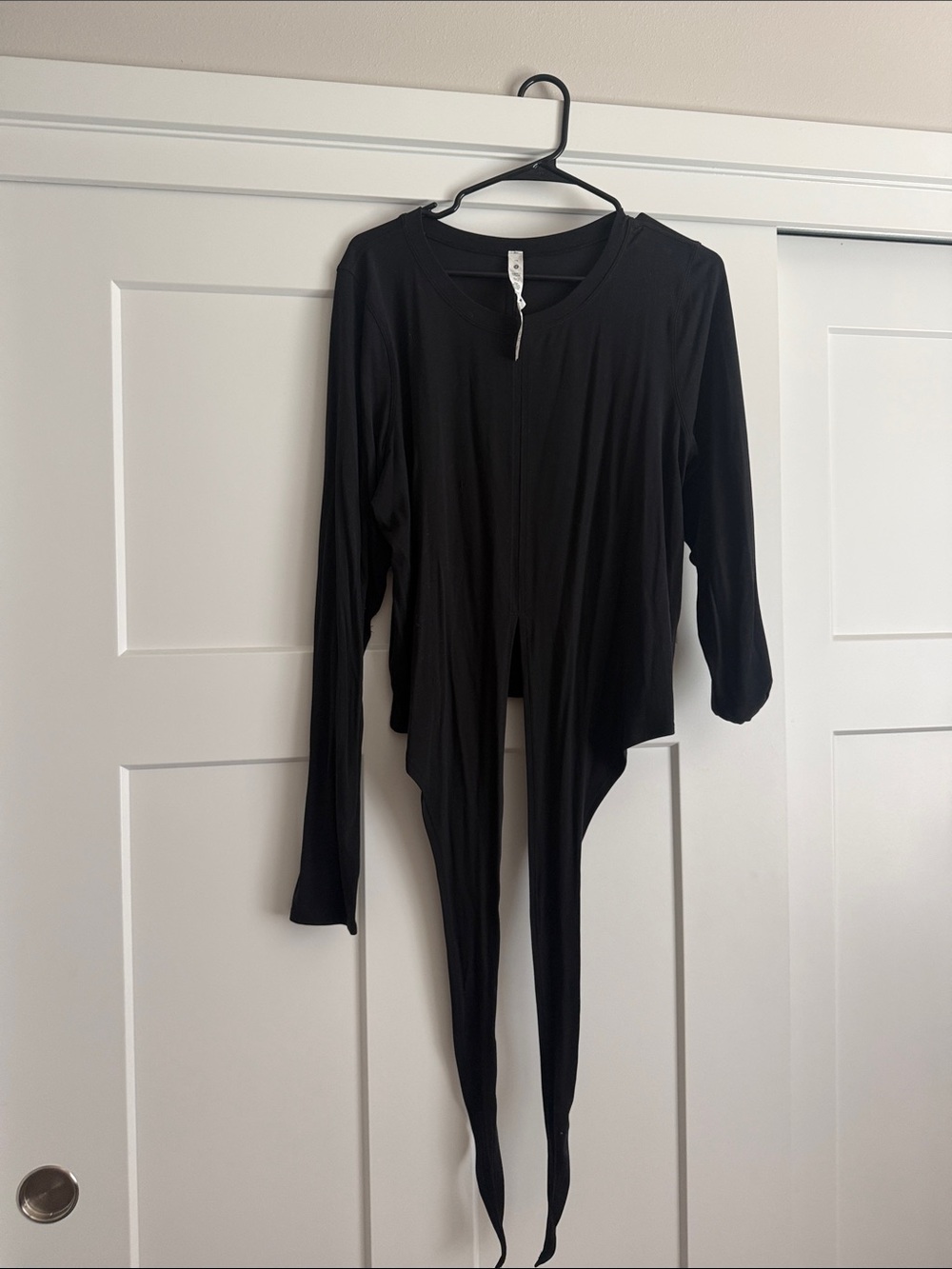 lululemon athletica Black Long-Sleeve Front-Tie Tunic